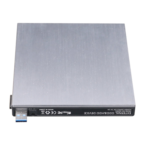 USB 3.0 Aluminum Alloy External Optical Drive Support DVD-RAM DVD-R DVD-RW DVD+R DVD+RW CD-R CD-RW CD-ROM