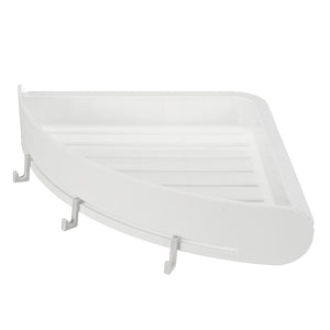 Corner Storage Holder Bathroom Shampoo Basket Triangular Suction Wall