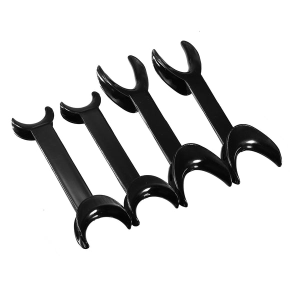 4Pcs Dental Double-headed T-Shape Intraoral Cheek Lip Retractor Mouth Opener