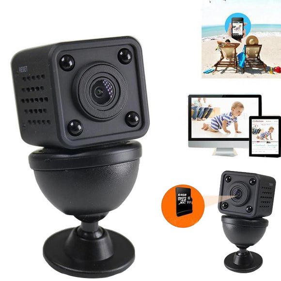 XANES HDQ9 Mini Wifi Camera Vlog Camera FPV Camera Sport DV Wearable Body Camera Action Camera Drive Recorder