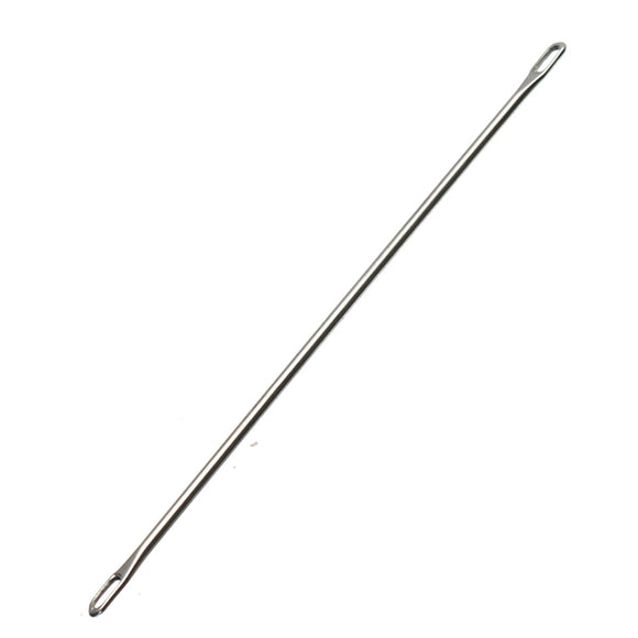 Titanium Steel One Double Eye Transfer Needle For 9mm Bulky Knitting Machine