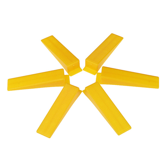 100pcs 90x21x16mm PVC Tile Leveling Wedge Tile Spacers For Tile Surface-Levelling System