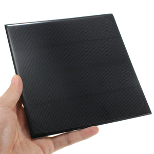 10Pcs 6V 4.5W 520mAh Monocrystalline Mini Epoxy Solar Panel Photovoltaic Panel