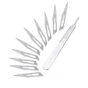 10Pcs Scalpel Hand Repair Tool Set Cutting Carving Kit for RC Model