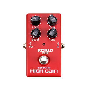KOKKO KH8 High Gain Simulate Distortion Electric Guitar Effect Pedal