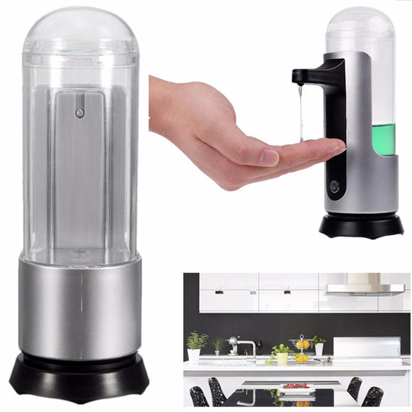 300ml Electronic Touchless Automatic Induction Soap Dispenser Bathroom Auto Sensor Liquid Sanitizer