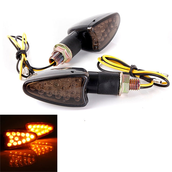 14 LED Motorcycle Turn Signal Indicators Light Lamp E11
