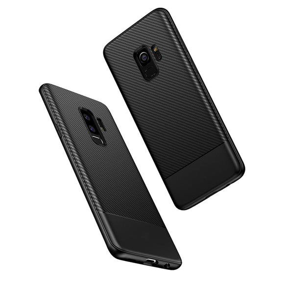 Ultra Thin Carbon Fiber Soft TPU Case for Samsung Galaxy S9 Plus