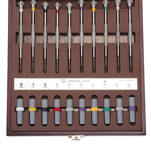 10pcs Assorted Screwdriver Set Watch Repair Screwdriver Tools With Weight Barrel for Watchmaker