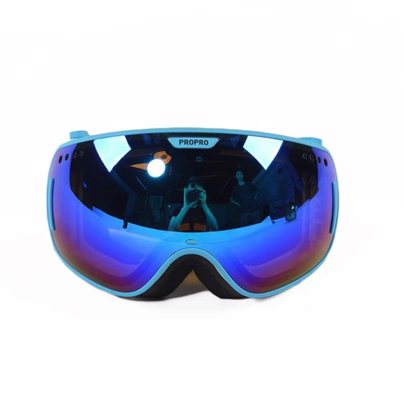 PROPRO Professional Ski Goggles Double Lens Anti-fog UV400 Eyewear Men Women Snow Glasses D-305