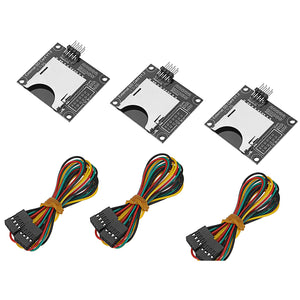 3pcs 45*40mm Independent External SD Card Slot Module with 20cm Dupont Cable 3D Printer Accessories