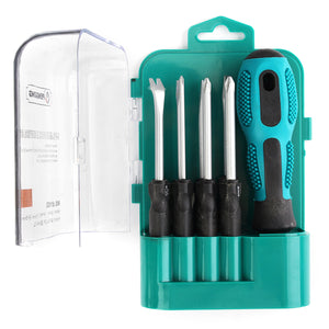 PENGGONG 8102 Durable Screwdrivers Set Precision Magnetic Multi-Bit Screwdriver Repair Kit