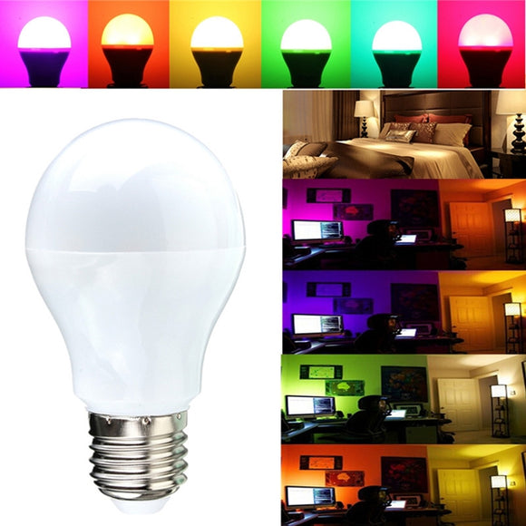 Milight 2.4G wireless E27 6W RGBW LED spotlight Dimmable Bulb lamp 86-265V