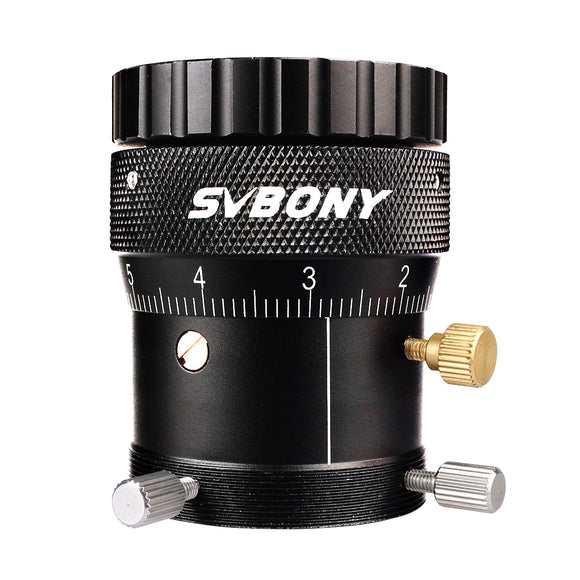 SVBONY SV108 1.25 Double Helical Focuser High Precision for Telescope / Finder & Guidescope w/ Brass Compression Ring