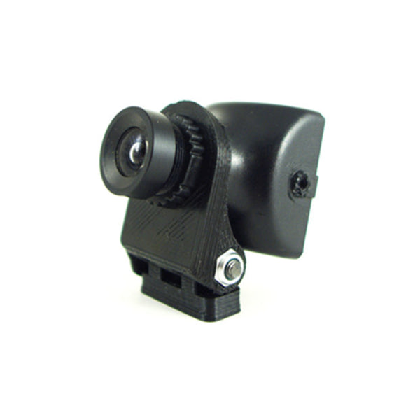 FPV Camera Mount Camera Holder 0-45 Degree Adjustable For 12mm Diameter Camera Lens PLA