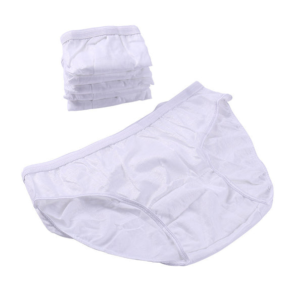 IPRee 6Pcs/Set Portable Men Non-woven Cotton Disposable Underwear Outdoor Travel