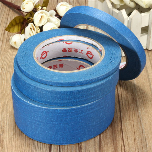 50M Blue Masking Tape High Temperature Resistant Polyimide Adhesive Tapes 6/12/20/50mm