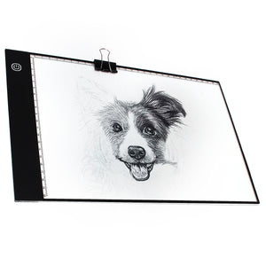 A4 USB 5V 2A LED Eyesight-protected Artists Drawing Pad Animation Tracing Light Box Tablet Board