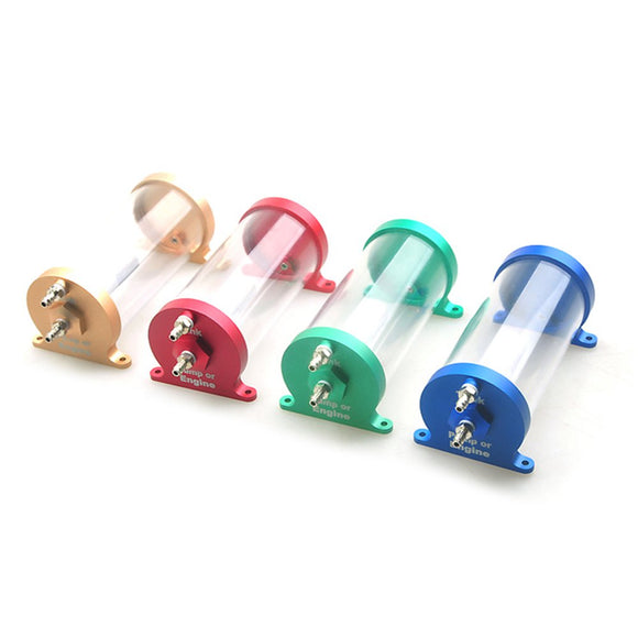 CRRCPRO 250ml Ultimate Air Trap Fuel Tank CNC Bubbleproof For Petrol Engine Turbojets RC Airplane