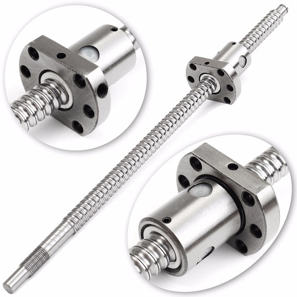 SFU1204 Ball Screw With Single Ball Nut Length 300mm For CNC Parts