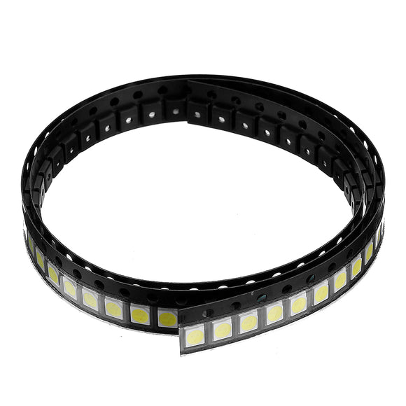 100PCS 1W White SMD 3528 SMT LED Lamp Beads for Strip Light