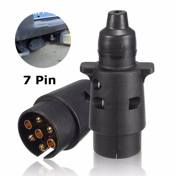 7Pin Towing Socket 12N Type Electrics Converter Adapter Plug  For Caravan Trailer