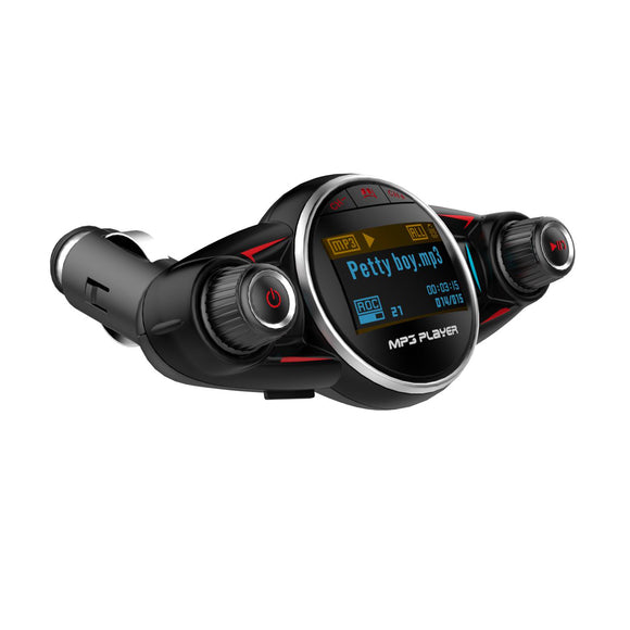 12V24V Car bluetooth Handsfree MP3 Music Player FM Transmitter USB Charger