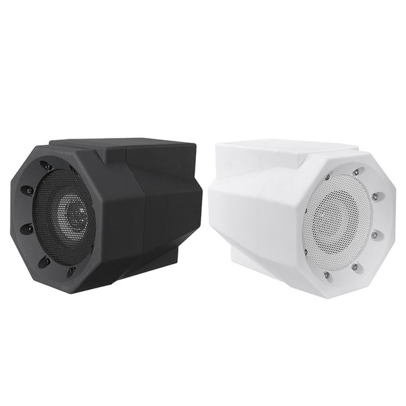 Black/White Boom Box Touch Resonance Speaker Smart Phone Wireless Connection