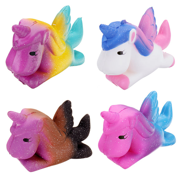 Unicorn Pegasus Squishy 11*9cm Slow Rising Soft Collection Gift Decor Toy