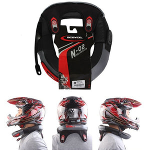 Collar Neck Guard Long Distance Racing Helmet Protective Brace Safety Protector