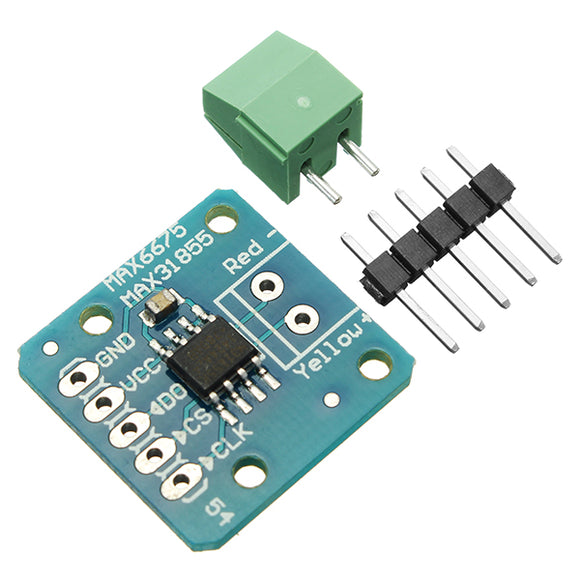 5Pcs MAX31855 MAX6675 SPI K Thermocouple Temperature Sensor Module Board For Arduino