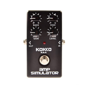 KOKKO KA4 Mini Guitar Effect Pedals AMP Simulator Analogue Boxes