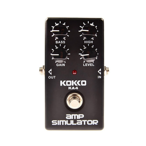 KOKKO KA4 Mini Guitar Effect Pedals AMP Simulator Analogue Boxes