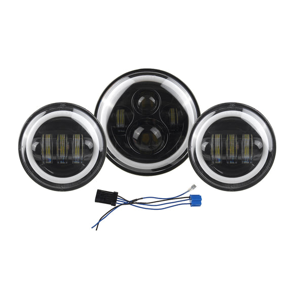 7 LED Projector Headlight + 4.5