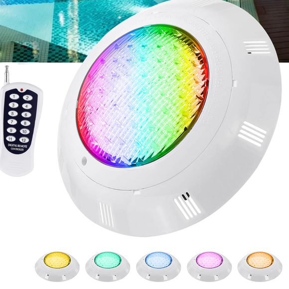 45W RGB LED Swimming Pool Light 450LED IP68 Waterproof AC/DC12V-24V Outdoor UnderWater Lamp