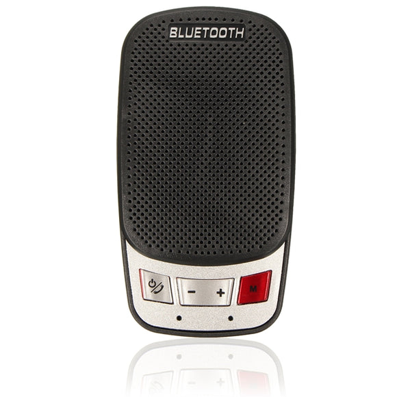 Hands Free bluetooth Wireless Car Kit Speaker Phone Sun Visor Clip Portable Slim