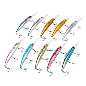 Bobing 1pc 14cm Minnow Bait Simulated Freshwater Fishing Bait Artificial Lifelike Fishing Lure