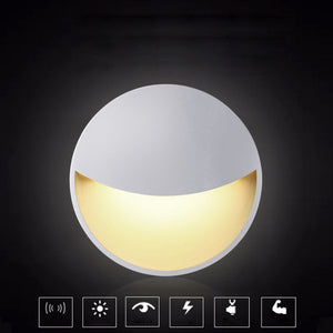 0.2W Smart Light Sensor LED Plug-in Wall Night Lamp Energy Saving for Home Bedroom AC220V