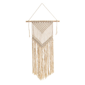 Handmade Macrame Woven Knitting Wall Hanging Tapestry Rope Craft Home Decorations