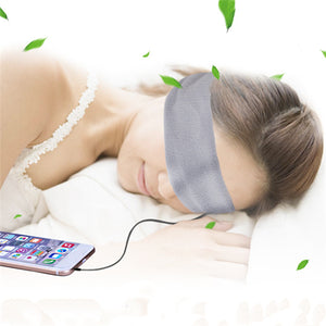 ZHENTAI ZTSHB-1 2 in 1 Sport Sleeping Headbrand Washable Eyepatch Anti-noise Removable Headphone