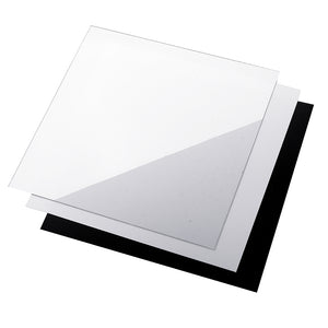 250*250*0.5mm Polyetherimide PEI Sheet With 3M Backing Glue For 3D Printer Heated Bed