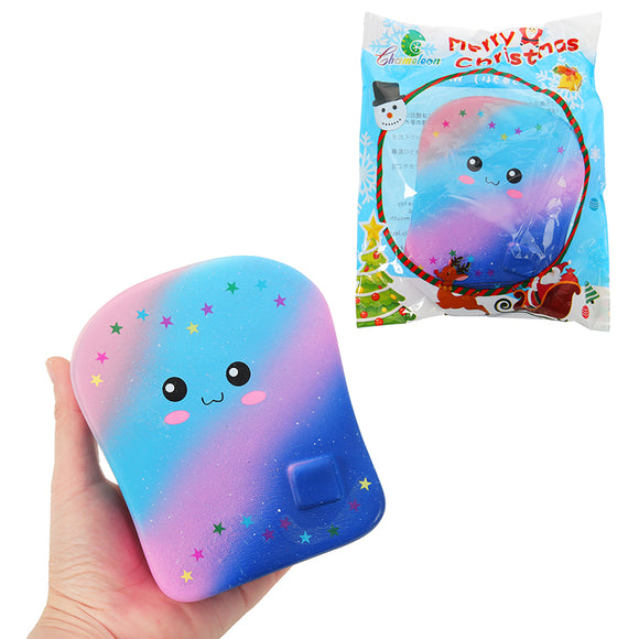 Chameleon Galaxy Bread Toast Squishy 15CM Kawaii Slow Rising With Packaging Collection Gift Soft Toy