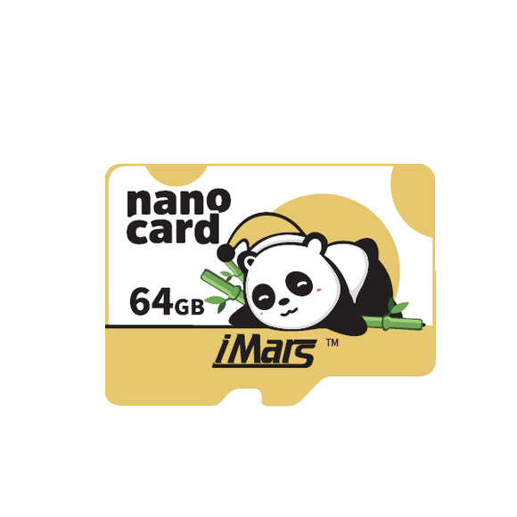 iMars 32G 64G 128G Panda Style High Speed High Capacity Micro Memory Card