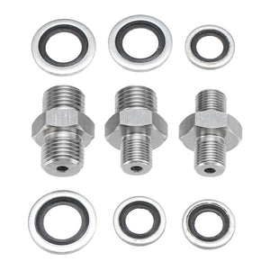 PCP Charging Hose Quick Coupler 1/4Male-1/4Male BSP 1/4 Male-1/8 Male Adapter