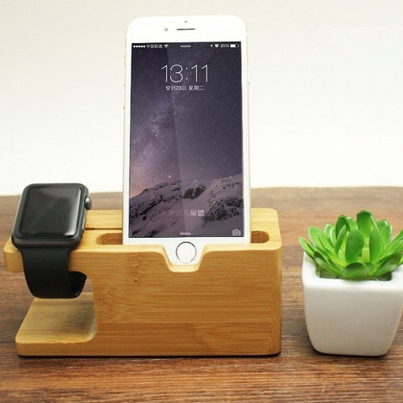 Universal Dock Station Bracket Cradle for under 8 inch Smartphone iPhone Apple Watch