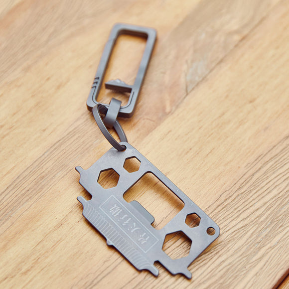 Smartfern Titanium Alloy Pig Shape Card Opener Key Chain EDC Tool Pendant Hanging Buckle EDC Multi Tools Kit from XiaoMi YouPin