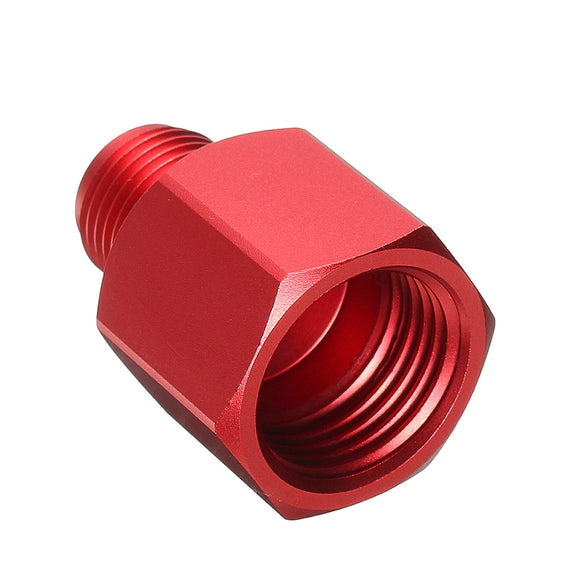 Adapter Converts CO2 Tank to Standard 5/8-18 Male Female & W21.8 Fitting Fitting Red