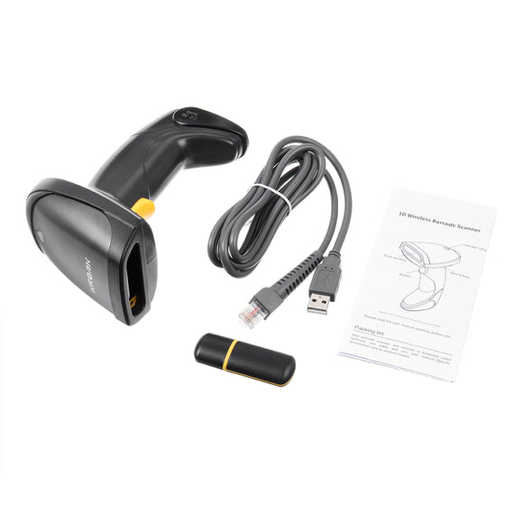 Barcode Scanner Laser 880G 2.4g Wireless and Wired Portable Bar Code Scanner USB Barcode Reader