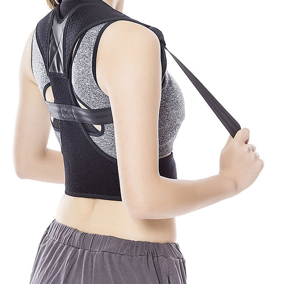 6 Type Back Posture Brace Belt Shoulder Support Corrector Pain Therapy Men Women