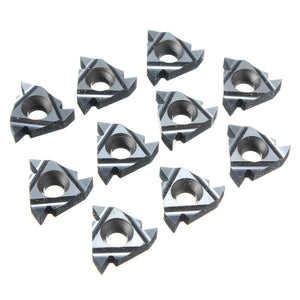 10pcs 16IR AG55 Carbide Threading Inserts Internal Turning Tool Holder Inserts